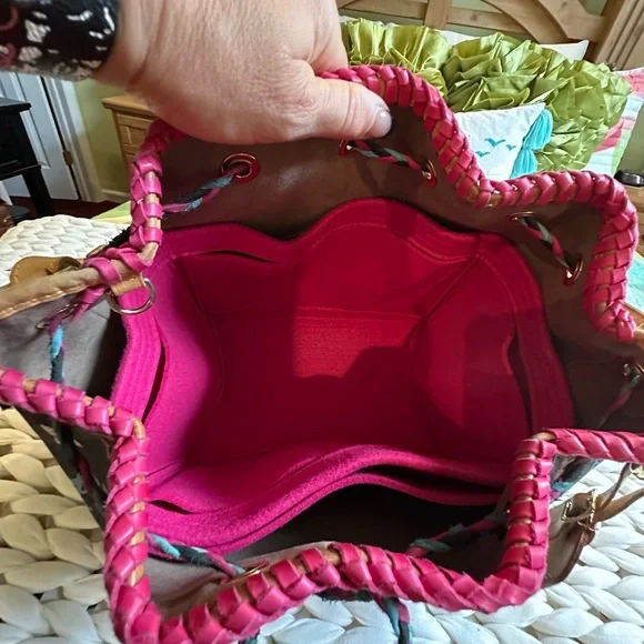 Multicolor Designer Women's Bag - Picture 9 of 10